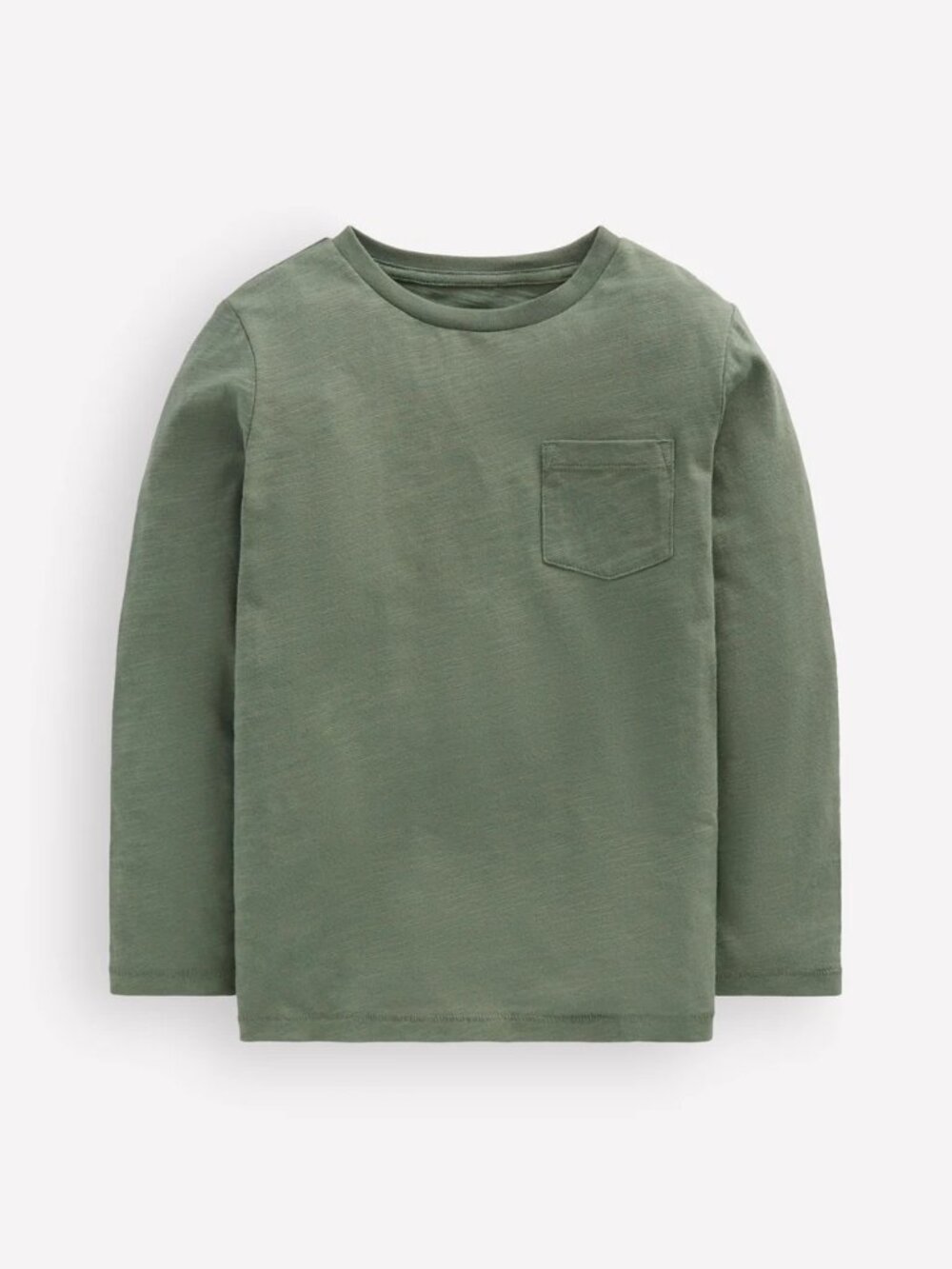 Mini Boden Everyday Long Sleeve T-Shirt 18-24M - Bottle Green
